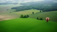 pic for Balloon And Beautiful Landscape 